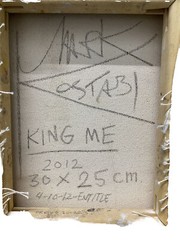 mark kostabi original, King Me