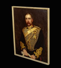Large 19th Century Portrait of Captain Charles St.John Mildmay (1861-1923)