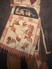 Vintage Chief Snow Cloud Native American Painting Portrait Folk outsider c 1920s