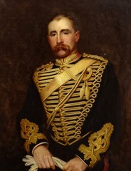 Large 19th Century Portrait of Captain Charles St.John Mildmay (1861-1923)