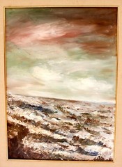 „Mare“ oil painting – artist Silvestri Nada Florence 1975