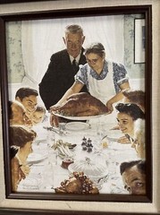 1996 Norman Rockwell “Freedom From Want” Limited Edition #A 0780 Certificate