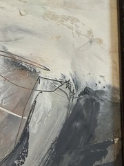 Gaston Carrio original painting professionally framed 27.5”x22” (24”x18”)