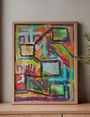 Original Murillo Painting | Tariffs | 8×10″ | Mixed Media on Board | Signed